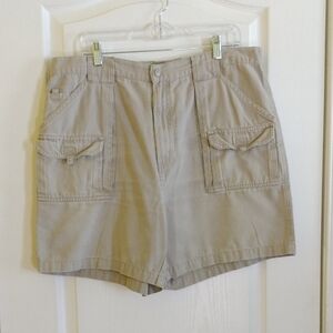 Reel Legends Men's Khaki Cargo Shorts Waist 38